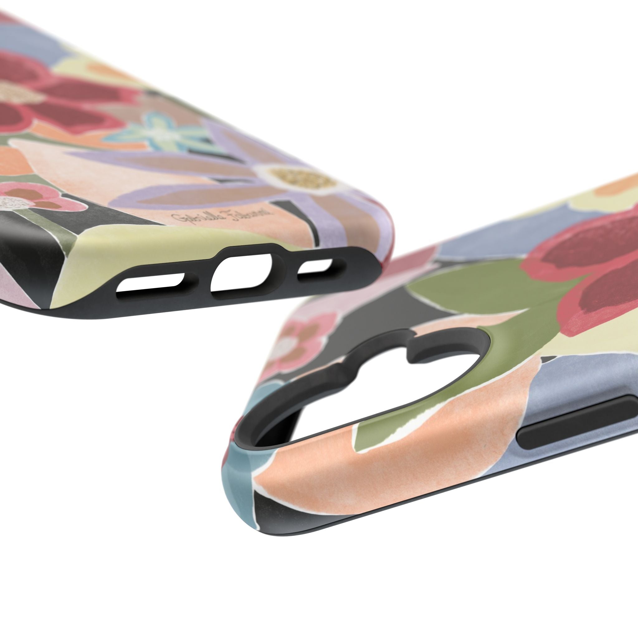 Floral Collage Magnetic Impact-Resistant Phone Case