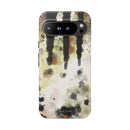 Abstract Camouflage Tough Phone Case — Watercolor Drip Design