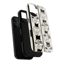 Artistic Tough Magnetic Phone Case with Unique Afrocentric Design