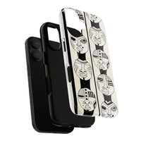 Artistic Tough Magnetic Phone Case with Unique Afrocentric Design