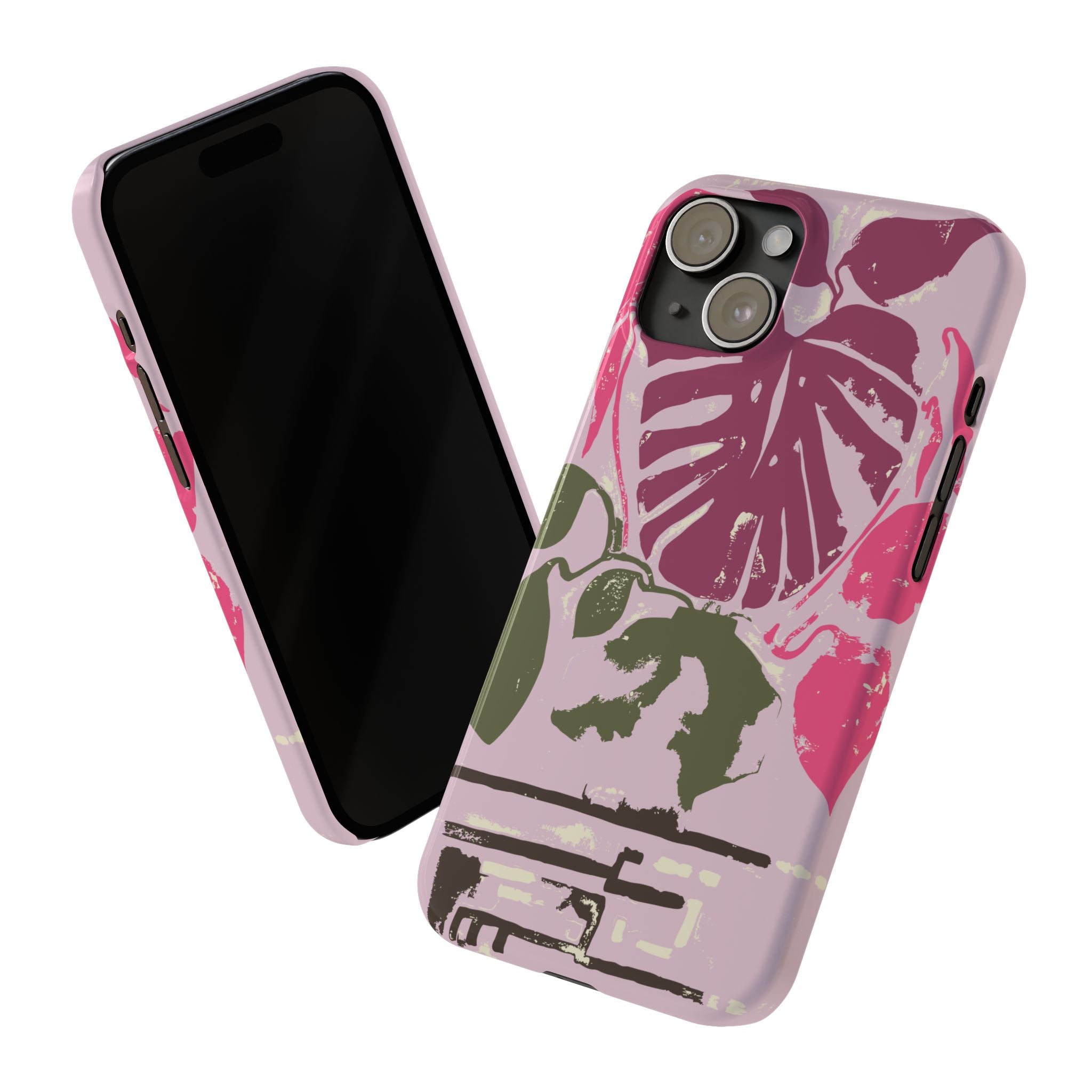 Monstera | Slim Phone Case