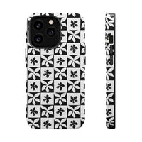 Stylish Impact-Resistant Phone Cases with Floral Design
