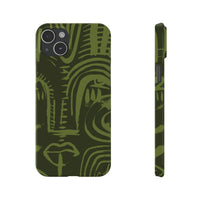Totem artwork Slim Phone Case | Gabrielle Fabunmi series
