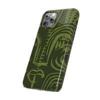 Totem artwork Slim Phone Case | Gabrielle Fabunmi series