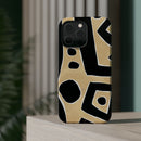 Trendy Magnetic Impact-Resistant Phone Case - Abstract Design