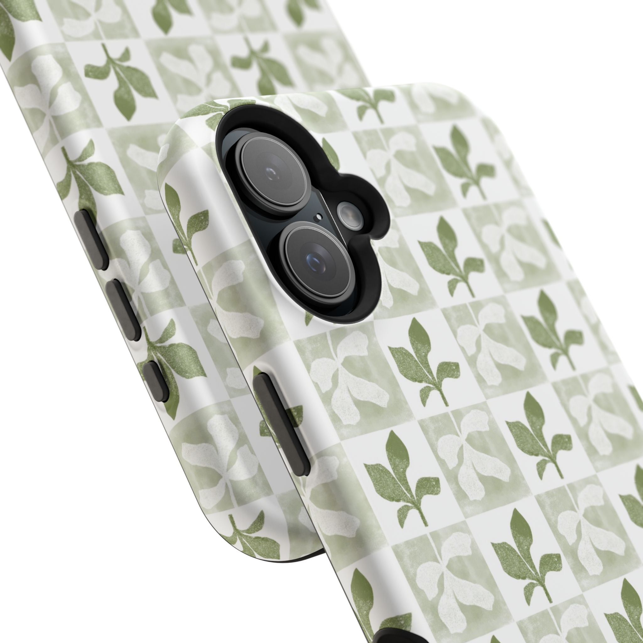 Botanical Impact-Resistant Phone Case - Eco-Friendly Design