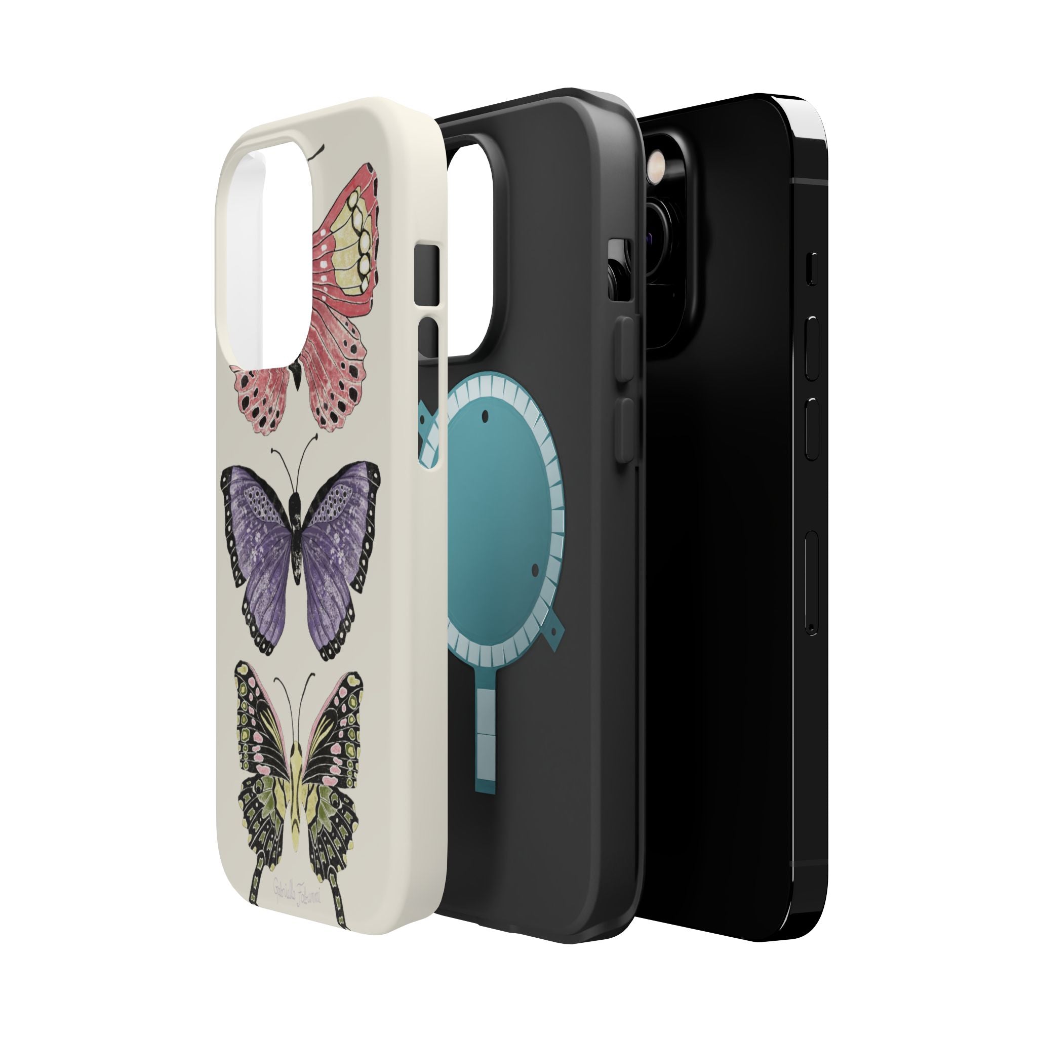 Butterfly Magnetic Impact-Resistant Phone Case