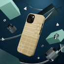 Magnetic Impact-Resistant Phone Case — Neutral Geometric Pattern