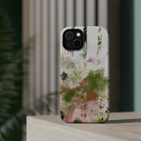 Abstract Floral Impact-Resistant Phone Case
