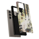 Abstract Camouflage Tough Phone Case — Watercolor Drip Design