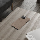 Totem Series | Neutral Brown Slim Phone Case