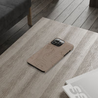 Totem Series | Neutral Brown Slim Phone Case
