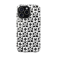Stylish Impact-Resistant Phone Cases with Floral Design