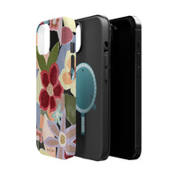 Floral Collage Magnetic Impact-Resistant Phone Case