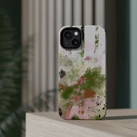 Abstract Floral Impact-Resistant Phone Case