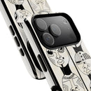 Artistic Tough Magnetic Phone Case with Unique Afrocentric Design