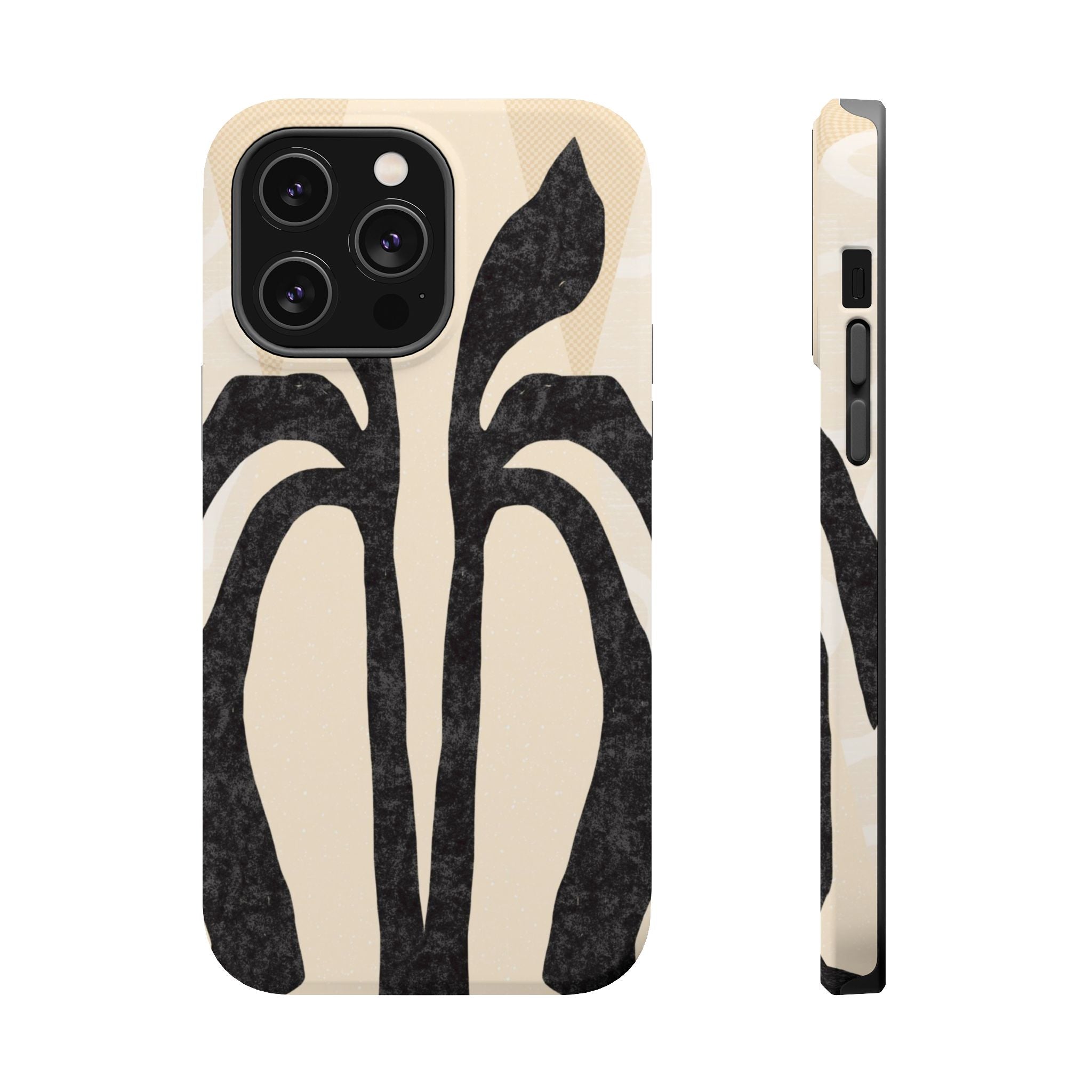 Stylish Impact-Resistant Phone Cases with Unique Floral Design