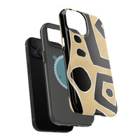 Trendy Magnetic Impact-Resistant Phone Case - Abstract Design