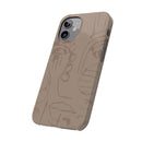 Totem Series | Neutral Brown Slim Phone Case