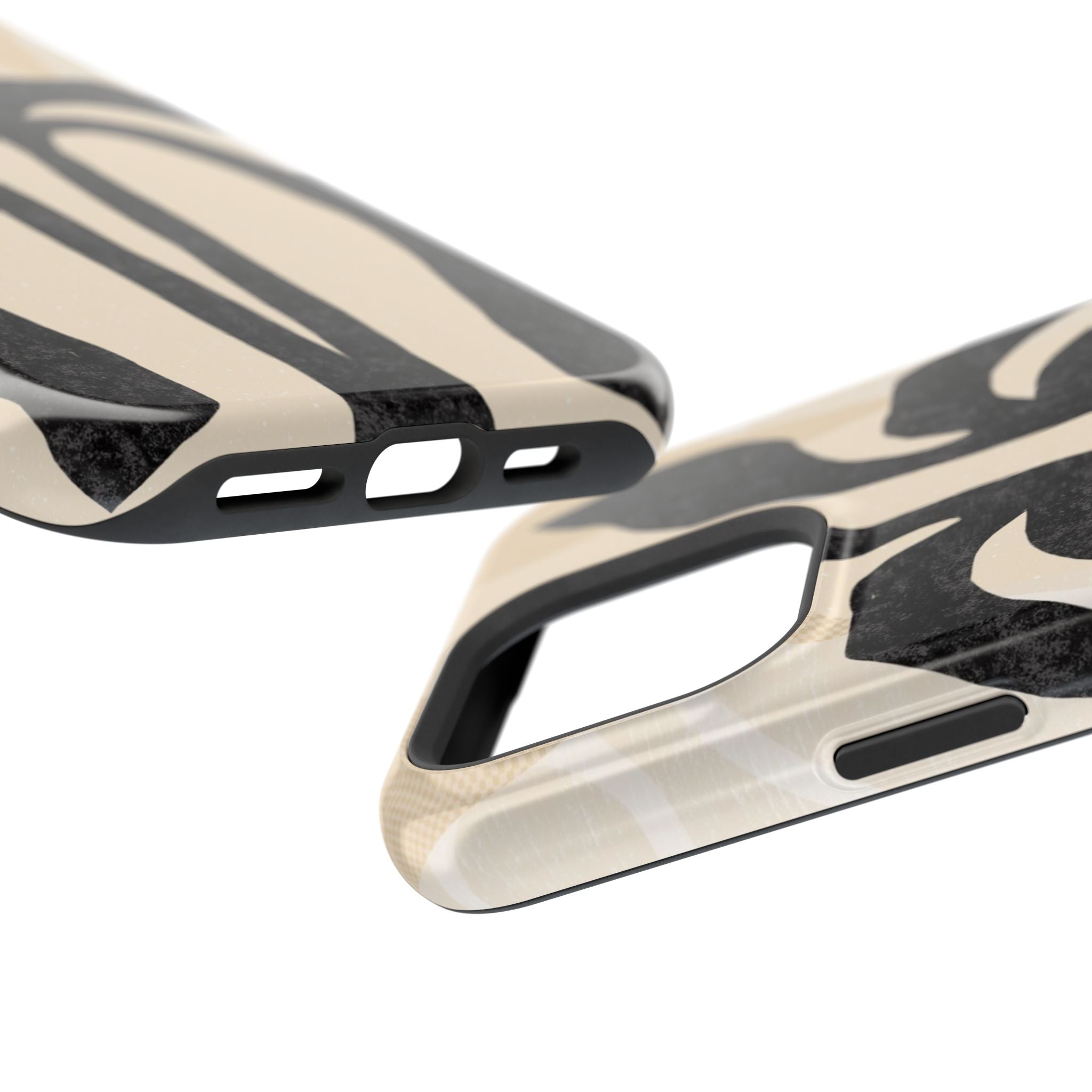 Stylish Impact-Resistant Phone Cases with Unique Floral Design