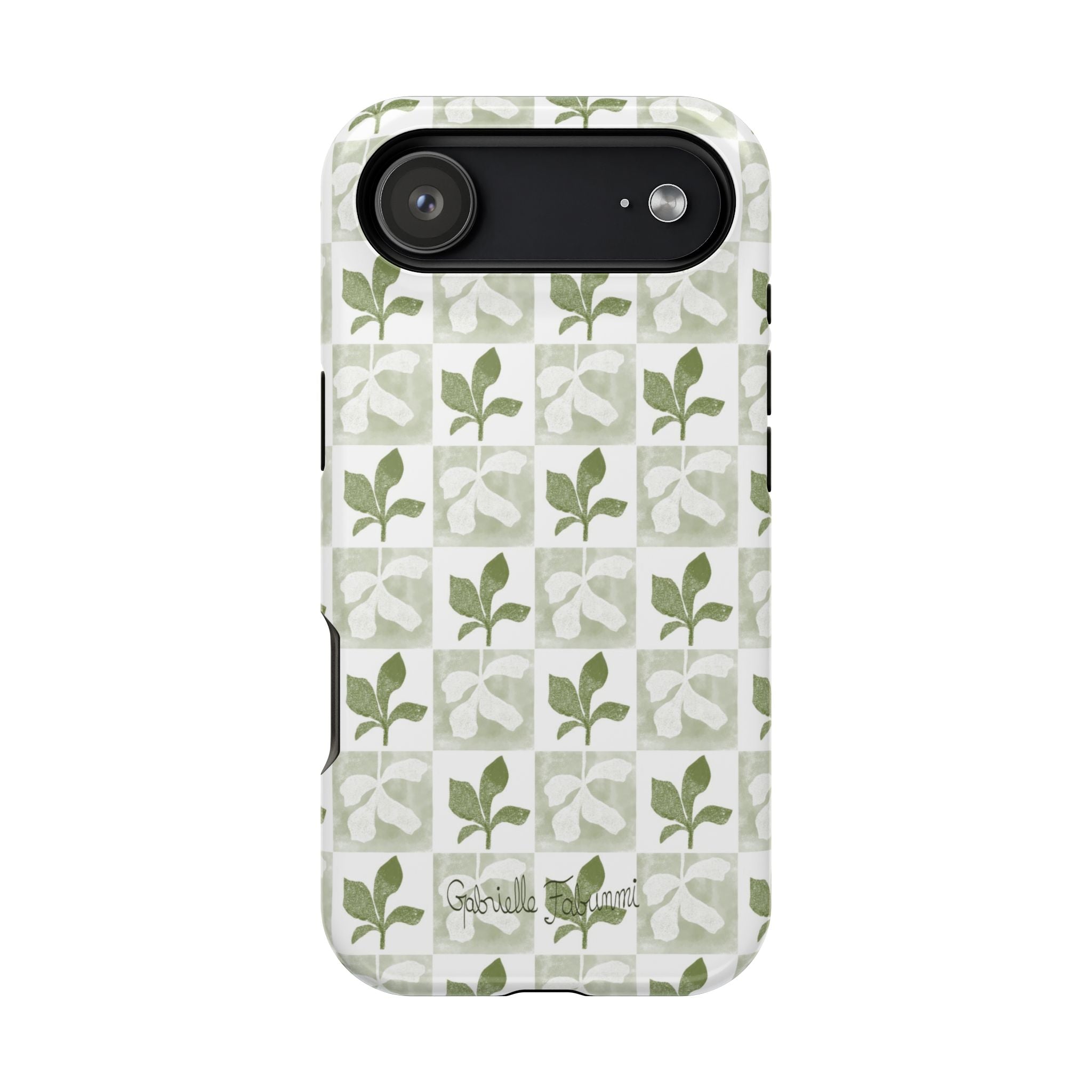 Botanical Impact-Resistant Phone Case - Eco-Friendly Design