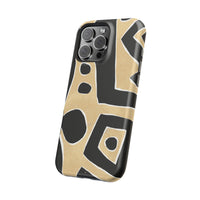 Trendy Magnetic Impact-Resistant Phone Case - Abstract Design