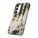 Abstract Camouflage Tough Phone Case — Watercolor Drip Design