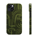 Totem artwork Slim Phone Case | Gabrielle Fabunmi series