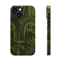 Totem artwork Slim Phone Case | Gabrielle Fabunmi series
