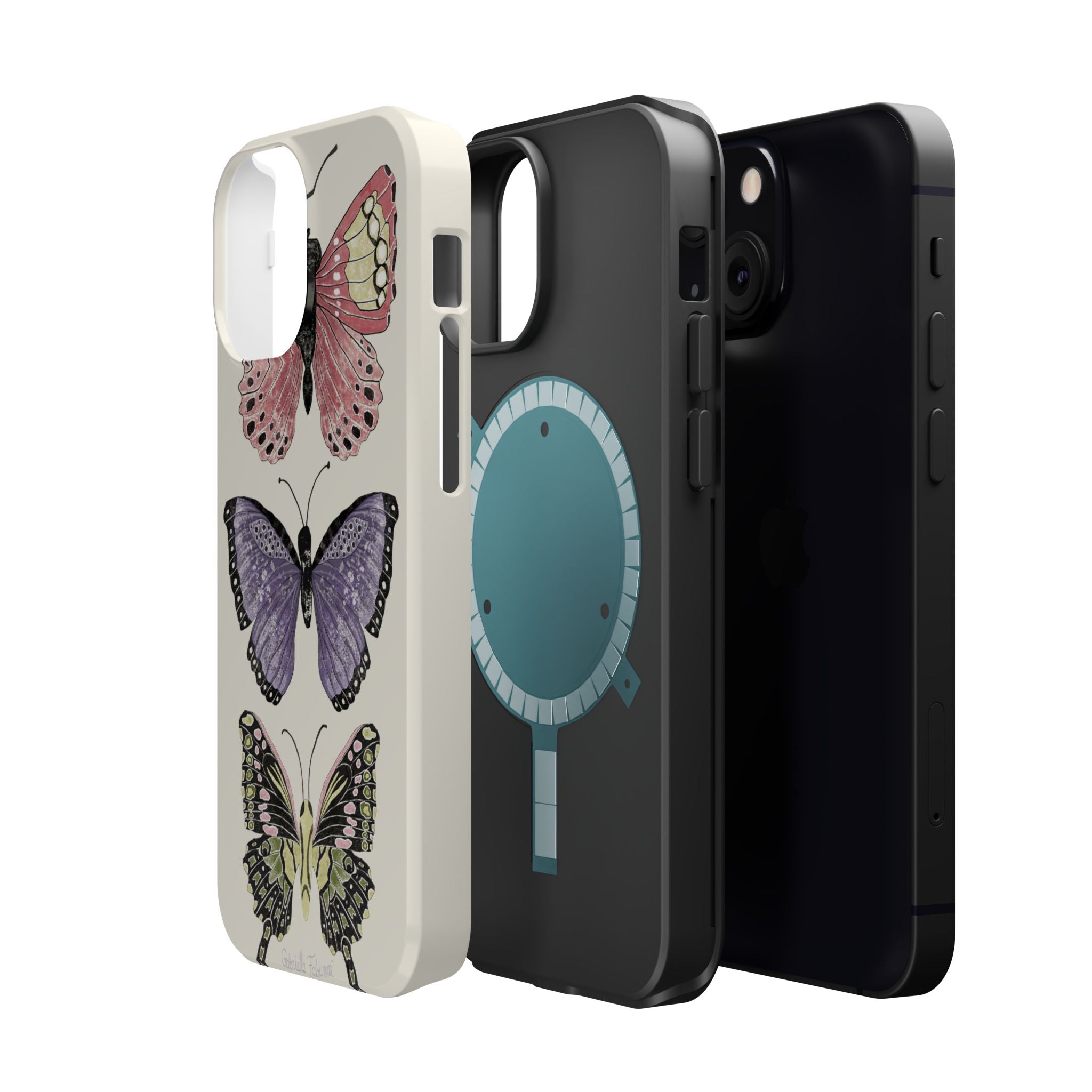 Butterfly Magnetic Impact-Resistant Phone Case