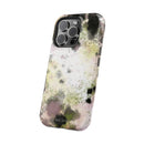 Watercolor Moss Phone Case — Impact‑Resistant Magnetic iPhone Cover