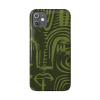 Totem artwork Slim Phone Case | Gabrielle Fabunmi series