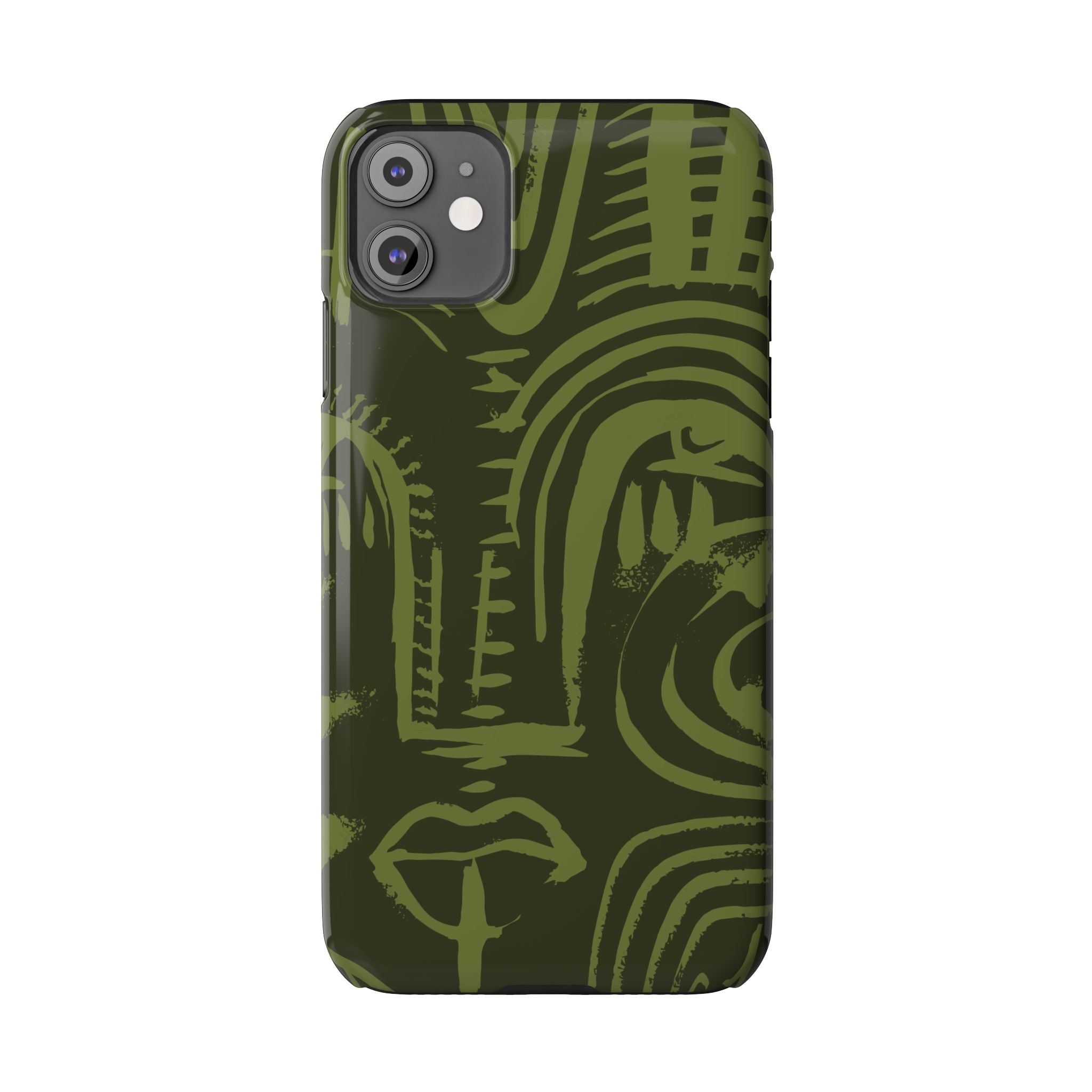 Totem artwork Slim Phone Case | Gabrielle Fabunmi series