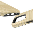 Magnetic Impact-Resistant Phone Case — Neutral Geometric Pattern