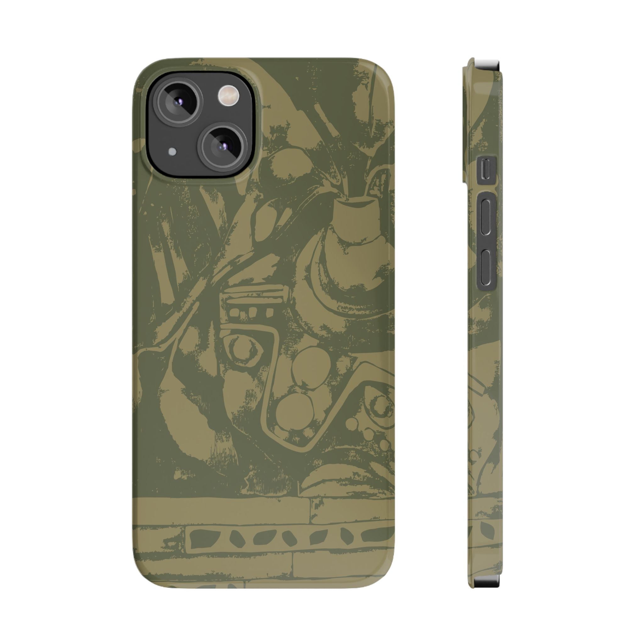 Monstera Pot | Slim Phone Case