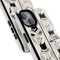 Artistic Tough Magnetic Phone Case with Unique Afrocentric Design
