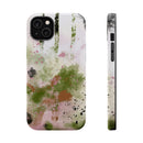 Abstract Floral Impact-Resistant Phone Case