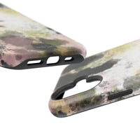 Watercolor Moss Phone Case — Impact‑Resistant Magnetic iPhone Cover