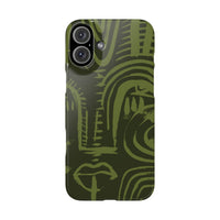 Totem artwork Slim Phone Case | Gabrielle Fabunmi series