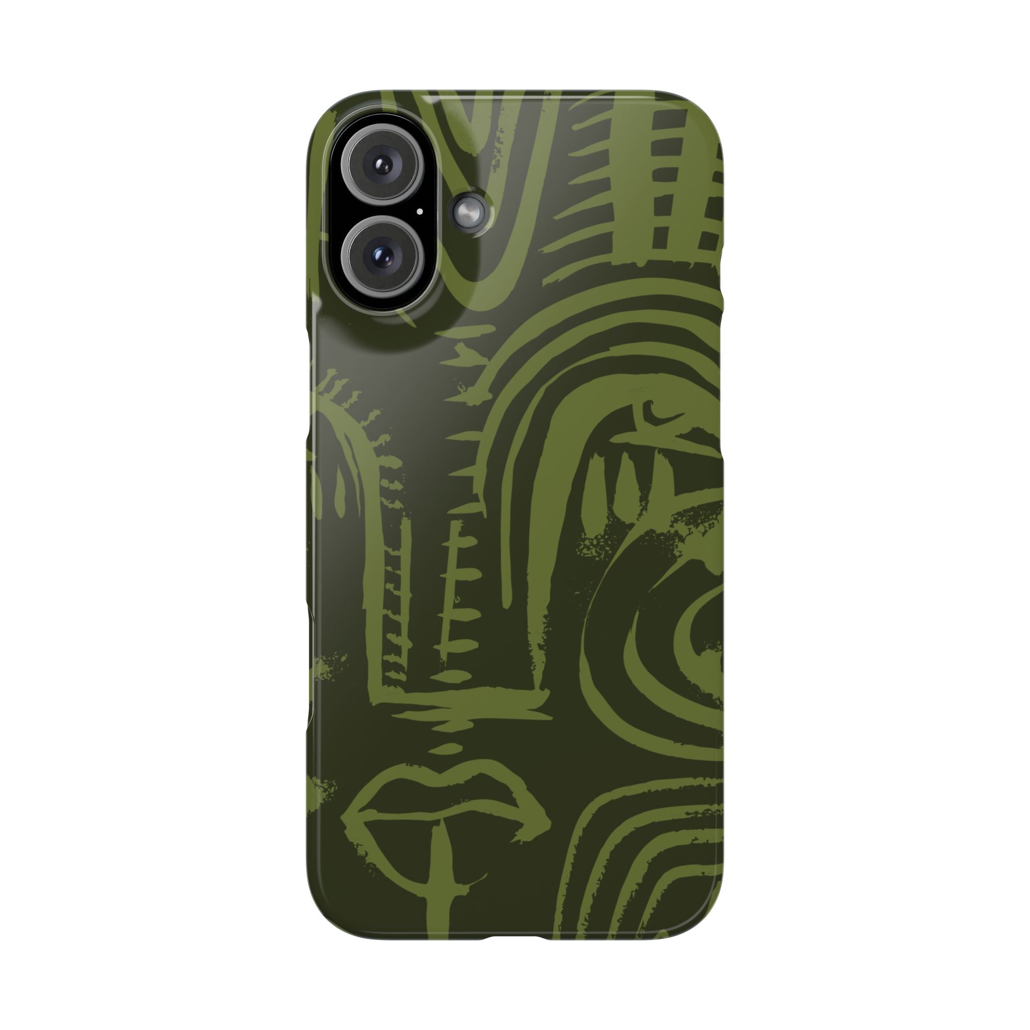 Totem artwork Slim Phone Case | Gabrielle Fabunmi series