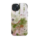Abstract Floral Impact-Resistant Phone Case