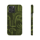 Totem artwork Slim Phone Case | Gabrielle Fabunmi series