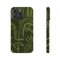 Totem artwork Slim Phone Case | Gabrielle Fabunmi series