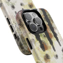 Abstract Camouflage Tough Phone Case — Watercolor Drip Design