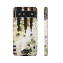 Abstract Camouflage Tough Phone Case — Watercolor Drip Design
