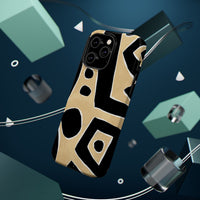 Trendy Magnetic Impact-Resistant Phone Case - Abstract Design