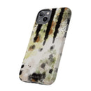 Abstract Camouflage Tough Phone Case — Watercolor Drip Design