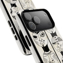 Artistic Tough Magnetic Phone Case with Unique Afrocentric Design