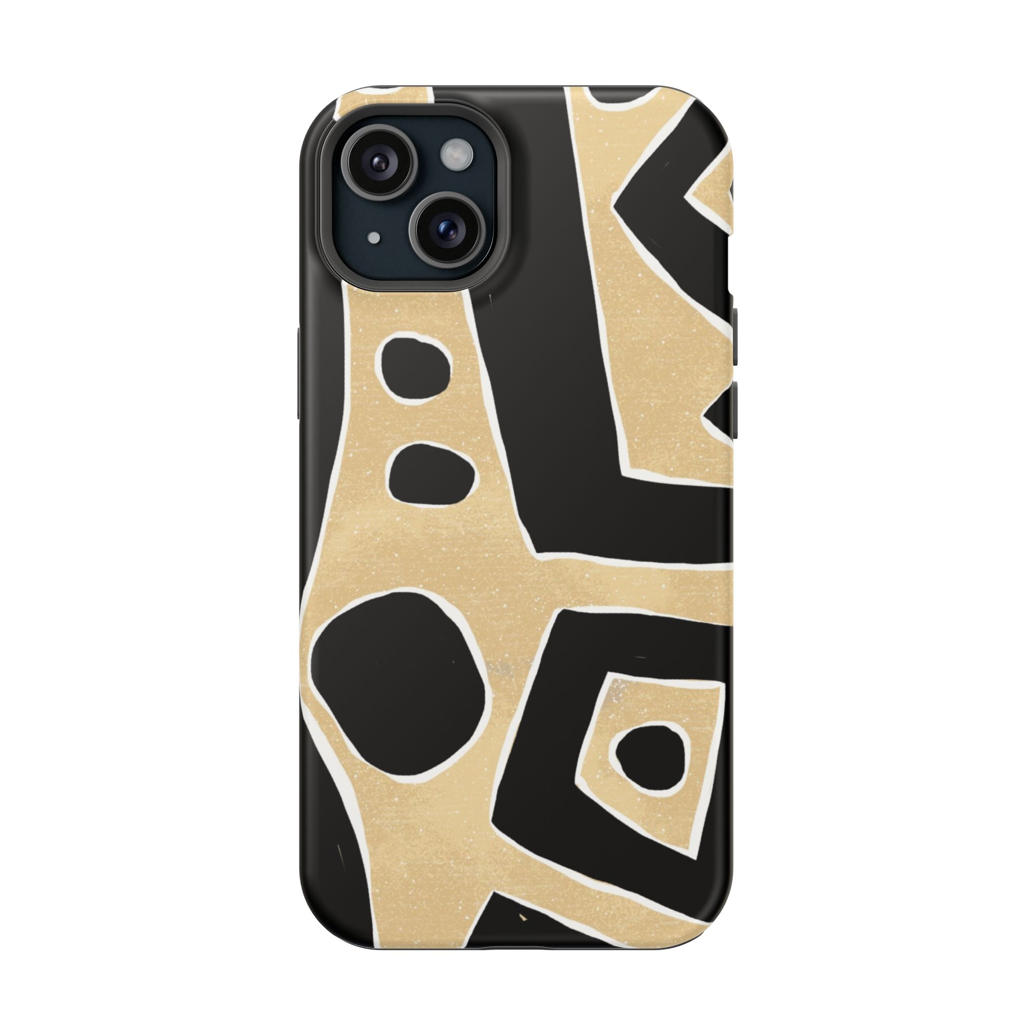 Trendy Magnetic Impact-Resistant Phone Case - Abstract Design