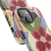 Floral Collage Magnetic Impact-Resistant Phone Case